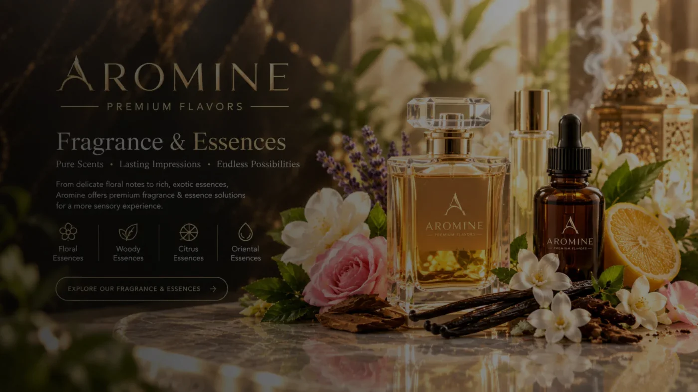 Premium Aromine flavors and essences